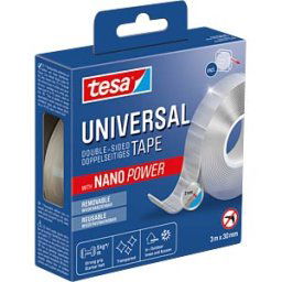 TESA 55810 - Universal Nano Tape, 3 m x 30 mm