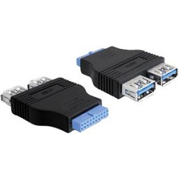 DELOCK 65324 - USB 3.0 pin header > USB 3.0 B socket adapter