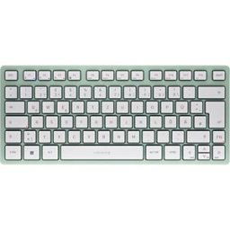 CHERRY JK-7100DE-18 - Keyboard, Bluetooth, green, compact, DE