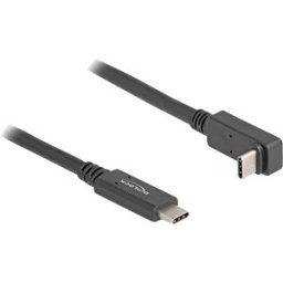 DELOCK 80034 - USB 3.1 cable, C male, angled top/bottom, 4K 60 Hz, 1 m