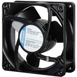 EBM-PAPST PAPST 4600 N - Axial fan, 115VAC, 119 x 119 x 38 mm, rpm: 3100