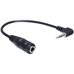 DELOCK 65397 - 2.5 mm plug > 3.5 mm socket jack adapter