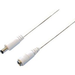 BKL DC V 2505 - DC extension, 2.5 mm, 2 x 0.50 mm², white