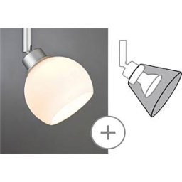 PAULMANN PLM 60055 - URail shade Wolbi DecoSystems, 90 mm, opal