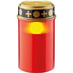 GOOBAY 60335 - LED grave light red with flickering flame