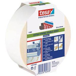 TESA 51960 - tesafix professional laying tape, removable, 25 m x 50 mm