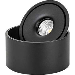 V-TAC VT-23158 - Ceiling light fixture, 28 W, 2500 lm, 3000 K - 6400 K, black, IP