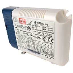 MEAN WELL MW LCM-60DA - Switching power supply for LED, 60 W, constant current option, D