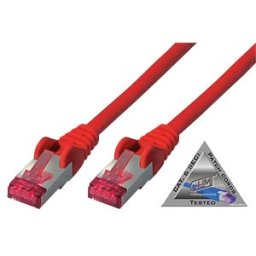 SHIVERPEAKS SHVP 75712AR - patch cable, Cat.6A, PIMF, LSZH, red, 2 m