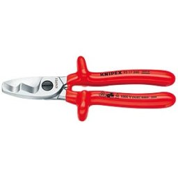 KNIPEX KN 95 17 200 - Cable Shears with twin cutting edge 200 mm