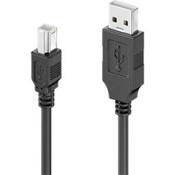 SONERO SON-XU2000-200 - USB 2.0 cable, USB-A to USB-B, 20 m, black