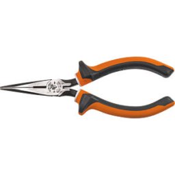 KLEIN TOOLS KLT 203-6-EINS - 6'' Stnrd Long-Nose Pliers Side-Cutting