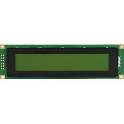 DISPLAY ELEKTRONIK LCD-PM 4X40-5 A - LCD module, 4x40, H:4.9mm, ge/gn, w.Bel.