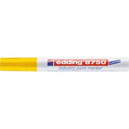 EDDING 8750GE - Industrial paint marker, 2.0 - 4.0 mm, yellow