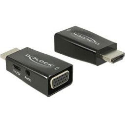 DELOCK 65901 - Adapter HDMI-A male > VGA female with Audio