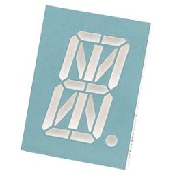 KINGBRIGHT PSA 08-11 RT - Alphanum. Display, red, 20.3mm, according to anode