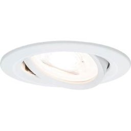 PAULMANN PLM 93431 - Nova recessed light, 6.5 W, 2700 K, 50°, round, matt white, set