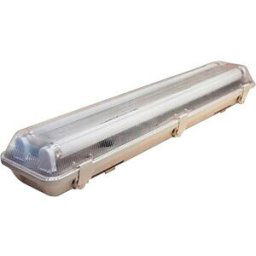 OPTONICA OPT 6734 - LED-Tube-Fixture, 18 W, 1400 lm, 4500 K, 68.0 cm, IP65, 2 flames