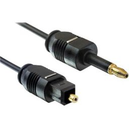 DELOCK 82875 - Toslink plug>Toslink mini 3.5-mm plug 1 m