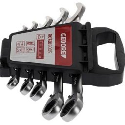 GEDORE WERKZEUG GEDO R07205005 - Reversible ratchet wrench set, 5 pcs
