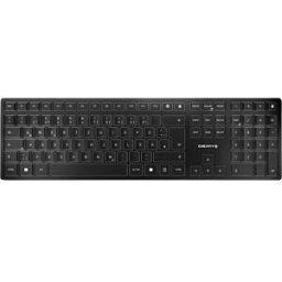 CHERRY JK-9100DE-2 - Wireless keyboard, Bluetooth, black, German layout