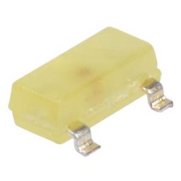 KINGBRIGHT SMD-LED SOT GE - SMD LED yellow, 590nm, 8 mcd, 140°, SOT-23