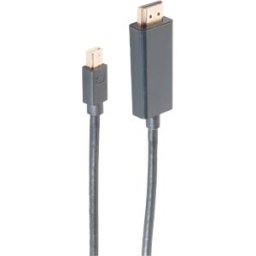 SHIVERPEAKS SHVP BS10-72035 - Mini DP 1.4 cable, mDP-HDMI, 4K60 Hz, 2.0 m