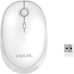 LOGILINK ID0205 - Wireless Mouse, bluetooth, 2.4 GHz, white