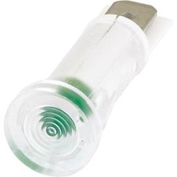 MENTOR MEN 2684.8221 - 220-V signal light, red, Ø 5 mm, blade terminals