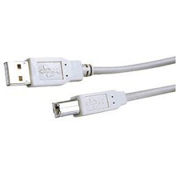 S-CONN AK 672/2-5,0 - USB 2.0 cable, Hi-Speed A connector to B connector, 5 m