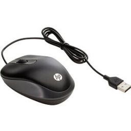 HEWLETT PACKARD HP G1K28AA - Wired mouse - USB - black