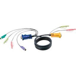 ATEN 2L-5303P - KVM cable, VGA, PS/2, audio, 3 m