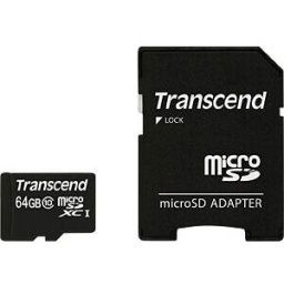 TS64GUSDXC10 - MicroSDXC memory card 64GB, Transcend Class 10