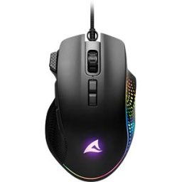 SHARKOON SHARK FORCE3 SW - Gaming mouse, USB, RGB, black