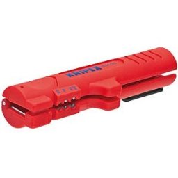 KNIPEX KN 16 64 125 SB - Stripping tool, for flat and round cables, 4.0 - 13.0 mm²