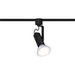 PAULMANN PLM 96982 - URail rail spotlight Apol II, E27, max. 50 W, dimmable, black