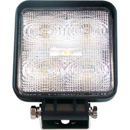 BERGER+SCHRÖTER BS 20190 - LED headlight, 5 x 3 W, 900 lm, 9 - 32 V, black