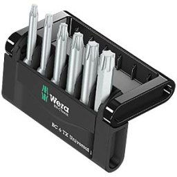 WERA 05056472001 - Bits for TX screws Bit-Check 6 TX Universal 1