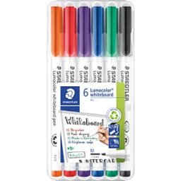 STAEDTLER 301WP6 - Whiteboard marker, 1 mm, 6 colours