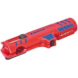 KNIPEX KN 16 85 125 SB - Stripping tool, 125 mm, for round cables, 8.0 - 13.0 mm²