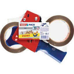 TESA 57108 - tesapack® manual dispenser Extra Strong + 2x PVC adhesive tape 6