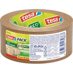 TESA 56000 - tesapack® PAPER ULTRA STRONG ecoLogo, 25 m x 50 mm, brown