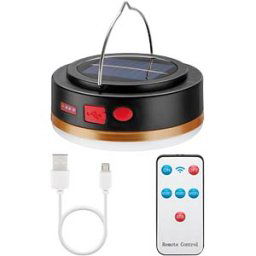 GOOBAY GB 60344 - Solar LED lamp with remote control