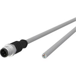 METZ CONNECT MC 142MIA10010 - Sensor cables, M12, 4-pin, male > open end, 1 m