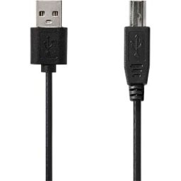 NEDIS N CCGL60101BK20 - USB 2.0 cable, A connector > B connector, 2 m, black