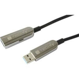TECHLY ICOC-U3AMF-HY050 - Active USB 3.0 extension cable USB-A, 50 m