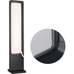 PAULMANN PLM 93110 - Bollard light Reana, 4 W, 240 lm, 3000 K, IP44, anthracite