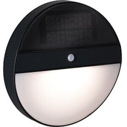 PAULMANN PLM 94264 - LED solar wall light, anthracite, IP44, motion sensor