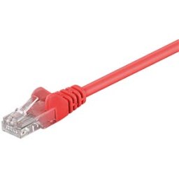 GOOBAY PATCH-C5U 2 RT - 2.0 m Cat.5e U/UTP network cable, red, RJ45