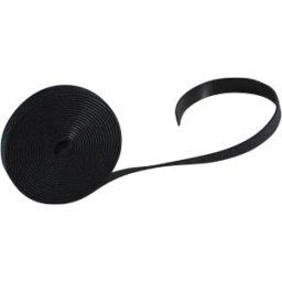 SHIVERPEAKS SHVP BS18-10006 - Klettverschlussband 19mm, schwarz, 3m